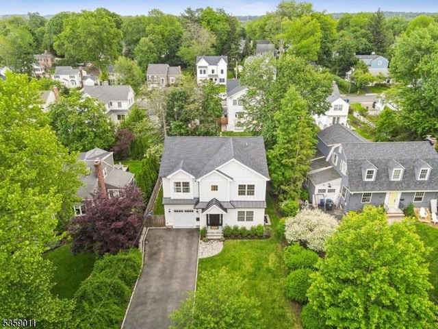 84 Elmwood Ave, Chatham Boro, NJ 07928 - aerial view of residential area