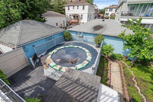 263 Morningside Ave, Cliffside Park Boro, NJ 07010 - aerial perspective of suburban area