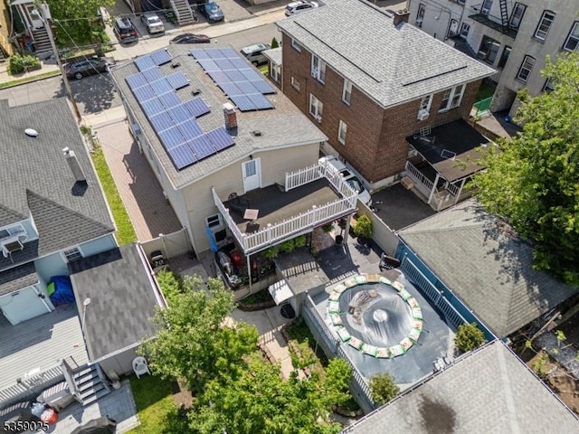 263 Morningside Ave, Cliffside Park Boro, NJ 07010 - bird's eye view