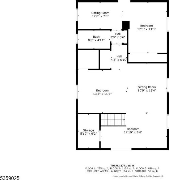263 Morningside Ave, Cliffside Park Boro, NJ 07010 - home floor plan
