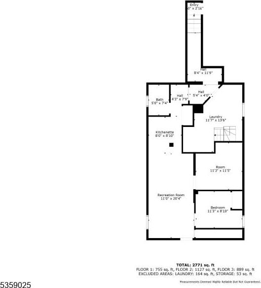 263 Morningside Ave, Cliffside Park Boro, NJ 07010 - property floor plan