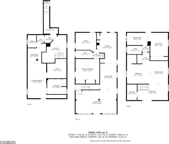 263 Morningside Ave, Cliffside Park Boro, NJ 07010 - property floor plan