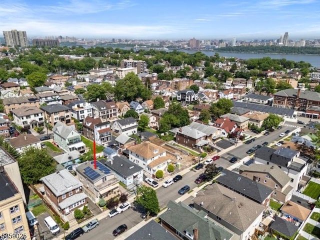 263 Morningside Ave, Cliffside Park Boro, NJ 07010 - aerial overview of property's location featuring nearby urban area and a large body of water