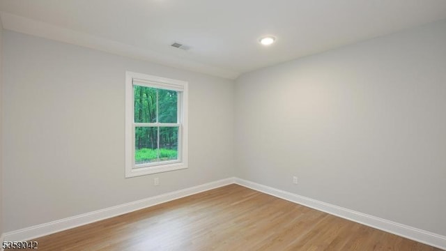6 Balfour Ln, Scotch Plains Twp, NJ 07076 - empty room with baseboards, light wood finished floors, and recessed lighting