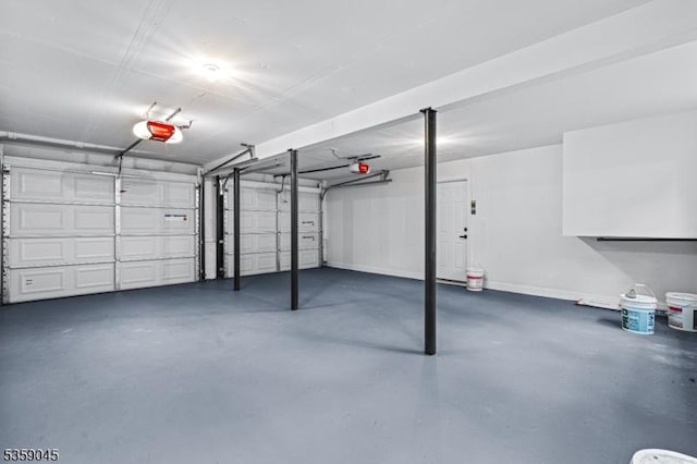 192 Mohawk Trl, Wayne Twp, NJ 07470 - garage featuring a garage door opener