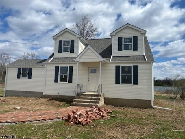 715 Pittstown Rd, Franklin Twp, NJ 08825 - view of front facade featuring a shingled roof