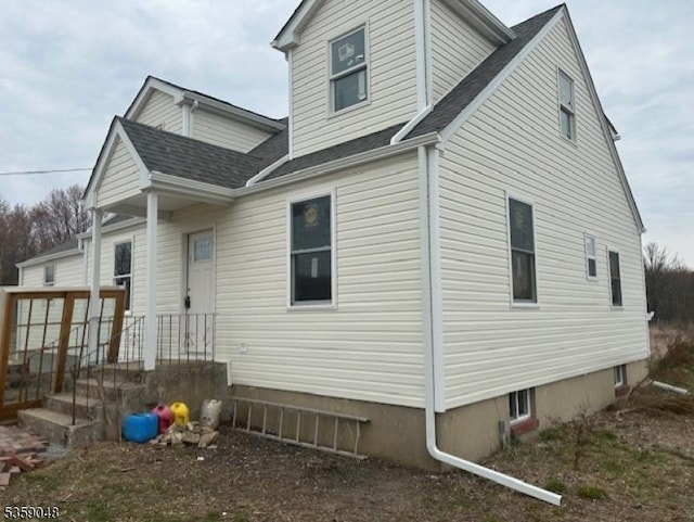 715 Pittstown Rd, Franklin Twp, NJ 08825 - view of home's exterior with roof with shingles