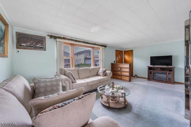 36 Bogert St, Totowa Boro, NJ 07512 - view of carpeted living room