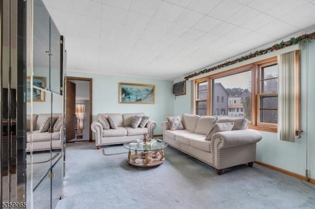 36 Bogert St, Totowa Boro, NJ 07512 - living room with carpet and baseboards