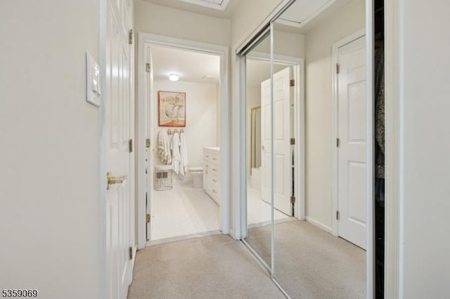 5 Prescott Ct, Condo, Bernards Twp, NJ 07920 - hall with light carpet