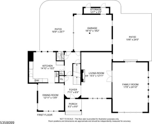 42 Haddonfield Rd, Millburn Twp, NJ 07078 - floor plan / room layout