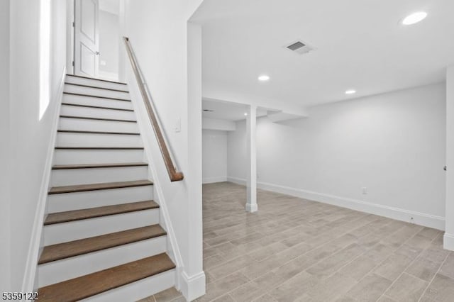 12-64 Orchard St, Fair Lawn Boro, NJ 07410 - stairway with recessed lighting and baseboards