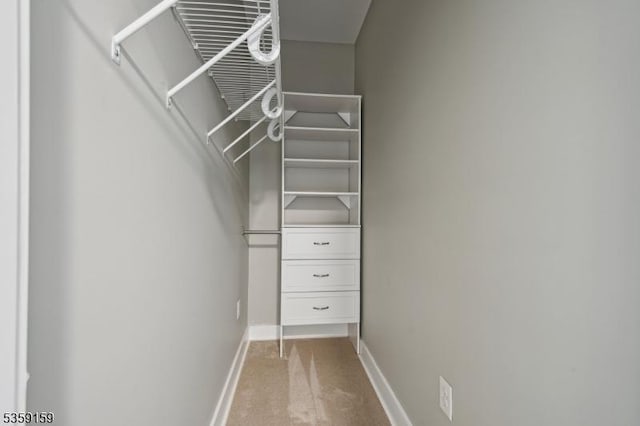 76 Mountainview Ave, Mount Arlington Boro, NJ 07856 - walk in closet featuring carpet flooring