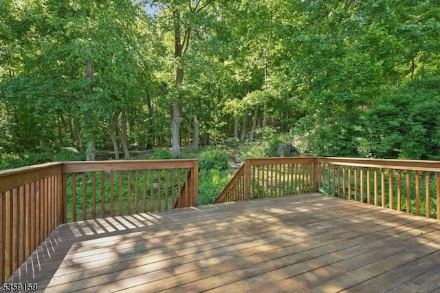 76 Mountainview Ave, Mount Arlington Boro, NJ 07856 - view of wooden terrace