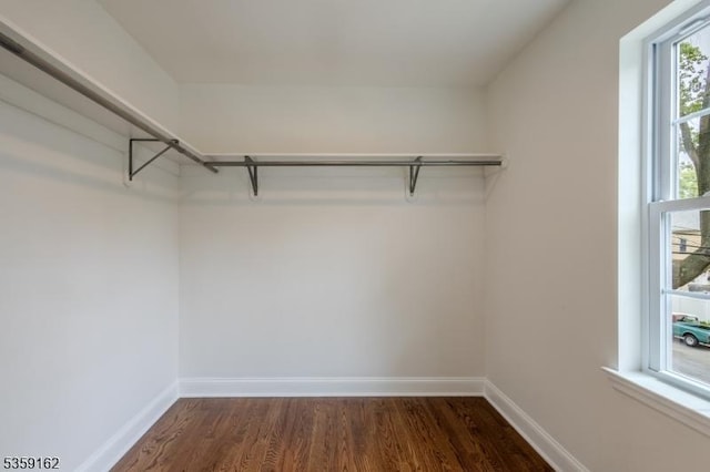 2000 Whittier St, Rahway City, NJ 07065 - spacious closet with dark wood-style flooring