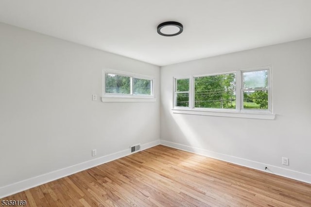 158 Old Indian Rd, West Orange Twp, NJ 07052 - unfurnished room featuring baseboards and light wood-style flooring