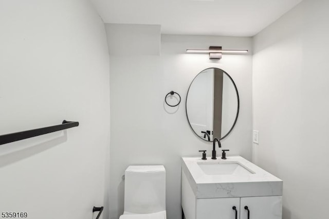 158 Old Indian Rd, West Orange Twp, NJ 07052 - half bathroom with toilet and vanity