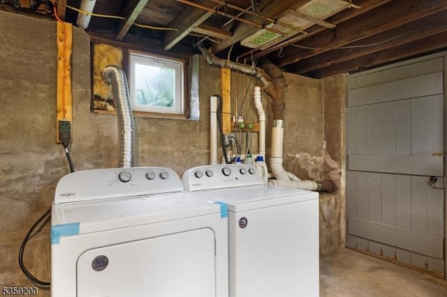 20 Kenvil Ave, Roxbury Twp, NJ 07876 - washroom featuring washing machine and dryer