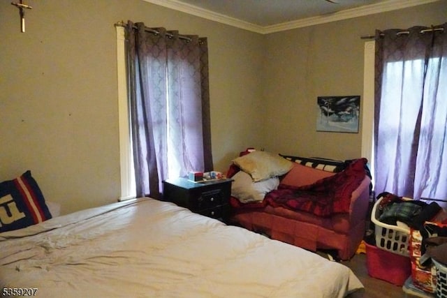 115 Navesink Ave, Highlands Boro, NJ 07732 - bedroom with ornamental molding
