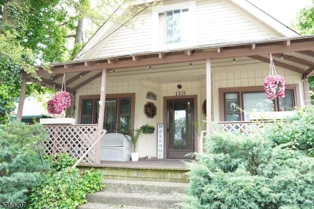 115 Navesink Ave, Highlands Boro, NJ 07732 - entrance to property featuring covered porch