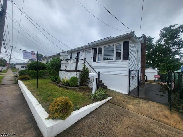 126 Seabreeze Ave, Middletown Twp, NJ 07748 - view of front of home featuring a chimney