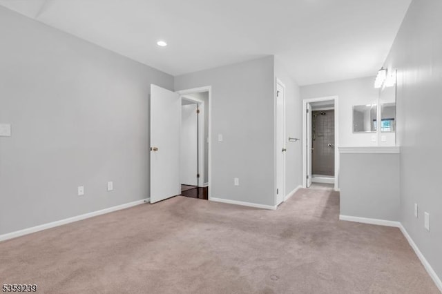 376 Finch Ln, Bedminster Twp, NJ 07921 - unfurnished bedroom with carpet flooring, baseboards, and recessed lighting