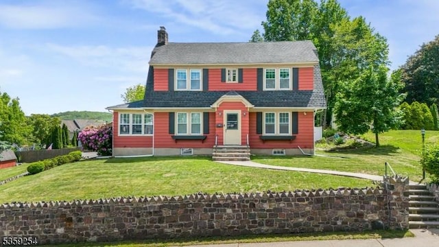 114 Hoagland Ave, Rockaway Boro, NJ 07866 - colonial inspired home featuring a chimney