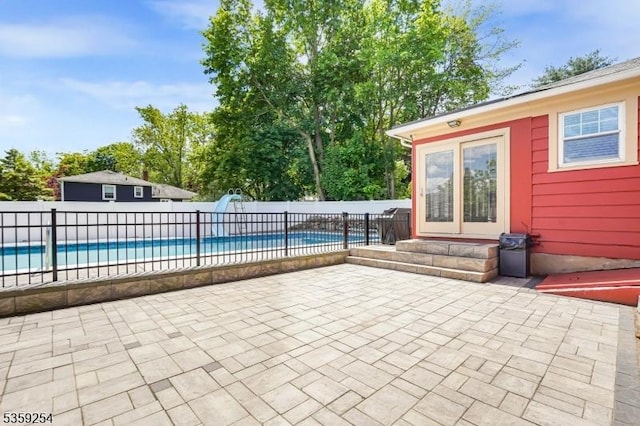 114 Hoagland Ave, Rockaway Boro, NJ 07866 - view of pool with a water slide and a patio area