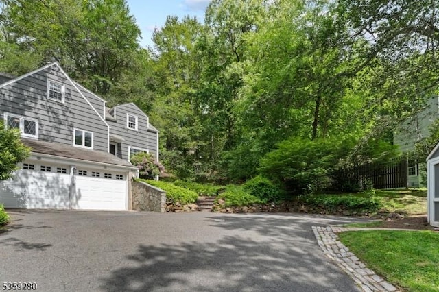 359 Dogwood Way, Mountainside Boro, NJ 07092 - view of home's exterior with asphalt driveway