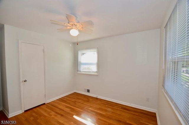 99 Mapes Ave, Springfield Twp, NJ 07081 - unfurnished bedroom featuring wood finished floors and ceiling fan