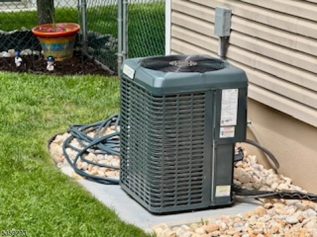 99 Mapes Ave, Springfield Twp, NJ 07081 - exterior view of a central air condition unit