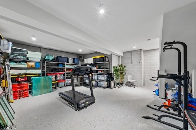 190 Riverside Dr, Springfield Twp, NJ 07081 - view of workout room
