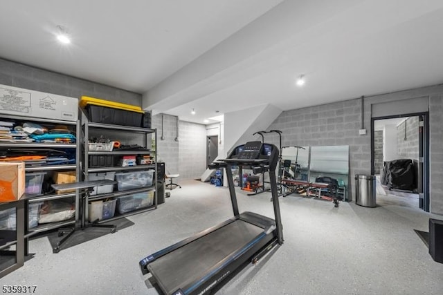 190 Riverside Dr, Springfield Twp, NJ 07081 - view of workout room