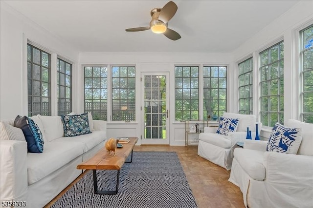48 Baltusrol Way, Millburn Twp, NJ 07078 - view of sunroom