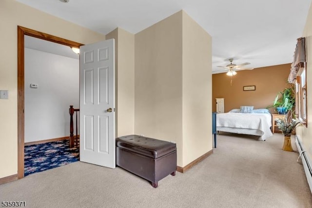 1 Lepont St, Stanhope Boro, NJ 07874 - bedroom with carpet flooring and a ceiling fan