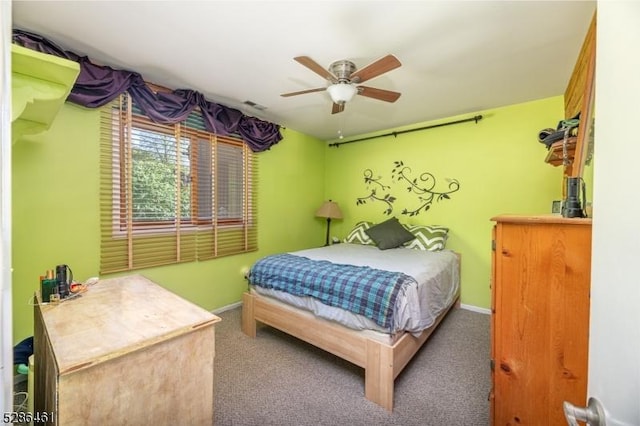 2 Sunrise Dr Unit 6, Vernon Twp, NJ 07462 - bedroom featuring carpet flooring, baseboards, and ceiling fan