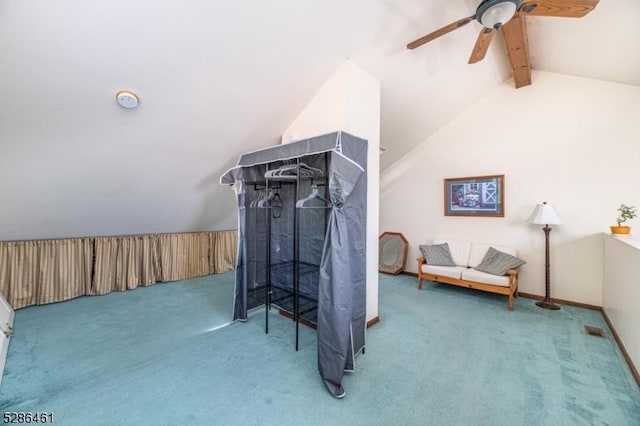 2 Sunrise Dr Unit 6, Vernon Twp, NJ 07462 - carpeted living room with a ceiling fan