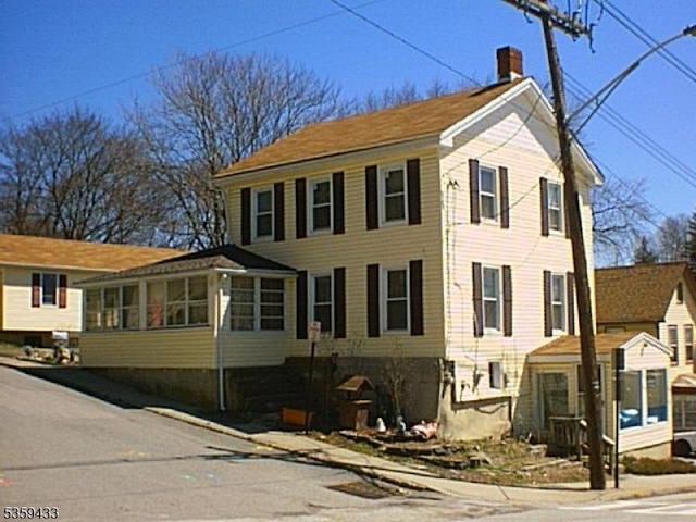 2-8 Harrison St, Sussex Boro, NJ 07461 - view of front of house with a sunroom