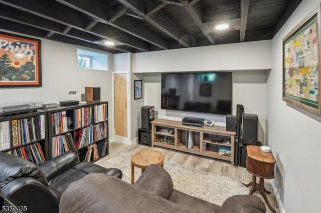 157 Liberty St, Hackettstown Town, NJ 07840 - living room featuring wood finished floors