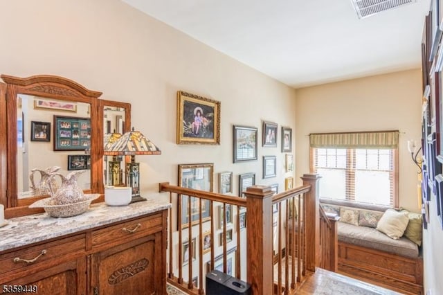 947 Madison Ave, Plainfield City, NJ 07060 - hallway featuring an upstairs landing