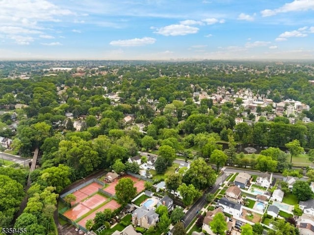 296 Highfield Ln, Nutley Twp, NJ 07110 - aerial perspective of suburban area