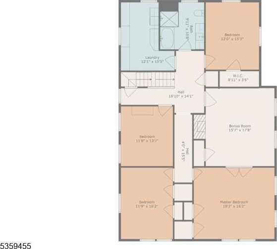 296 Highfield Ln, Nutley Twp, NJ 07110 - property floor plan