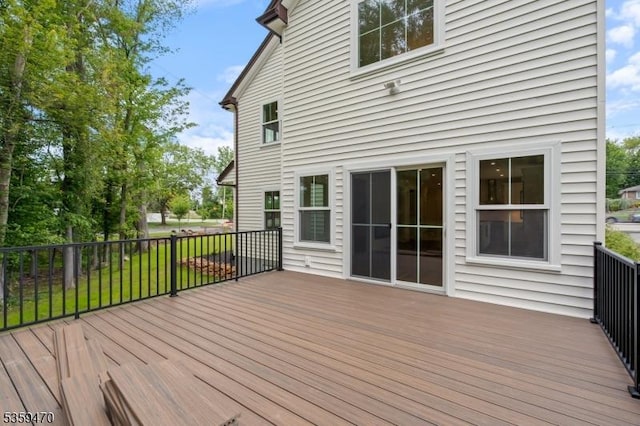 1 Willow Pl, East Hanover Twp, NJ 07936 - view of deck