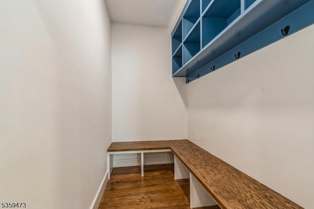 32 N Ave, Fanwood Boro, NJ 07023 - mudroom with wood finished floors and baseboards