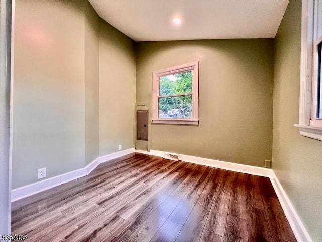 90 Georgia Ave, Jefferson Twp, NJ 07849 - spare room with wood finished floors and baseboards