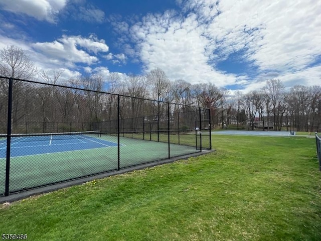 90 Georgia Ave, Jefferson Twp, NJ 07849 - view of tennis court