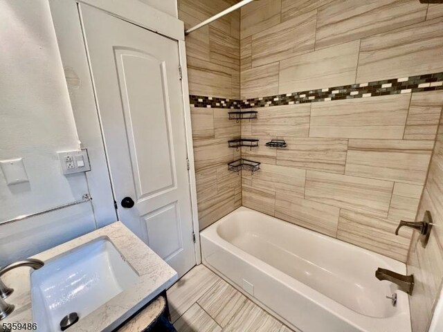 90 Georgia Ave, Jefferson Twp, NJ 07849 - bathroom with shower / bath combination and vanity