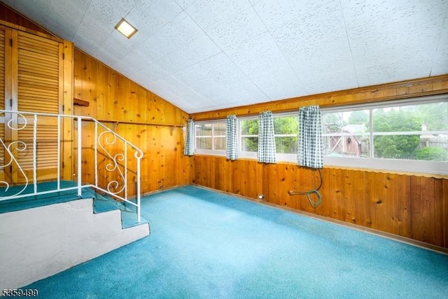 777 W Scott Ave, Rahway City, NJ 07065 - unfurnished sunroom featuring lofted ceiling and healthy amount of natural light