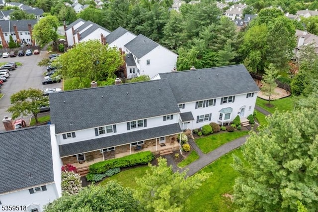 2406 Jamestown Cmn, Hillsborough Twp, NJ 08844 - aerial perspective of suburban area