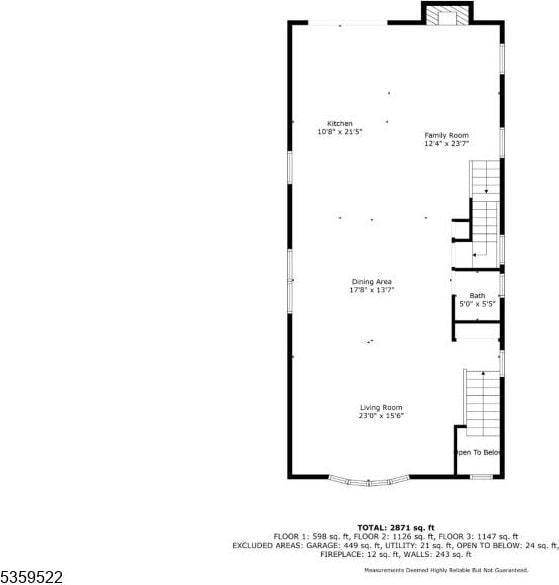 409 Washington St, Carlstadt Boro, NJ 07072 - floor plan / room layout